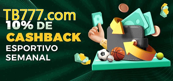 10% de bônus de cashback na TB777.com